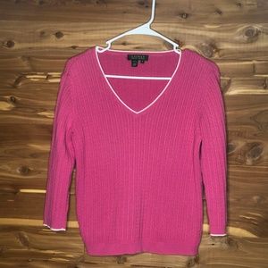 Ralph Lauren Sweater Pink Size Medium